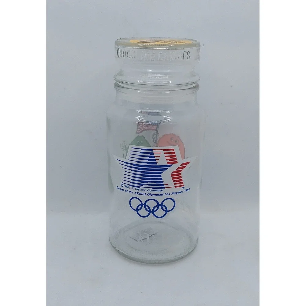 1984 M&M Olympic Commemorative Jar Holder